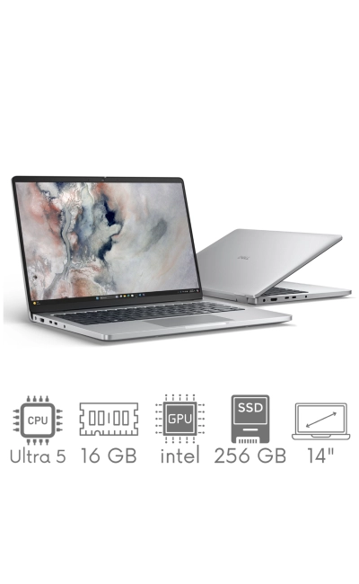 Dell Pro 14 PC14250 Ultra 5 235U 16GB 256SSD 14" FHD+ 1920x1200 WiFi BT Kam Win11Pro Gw12mc