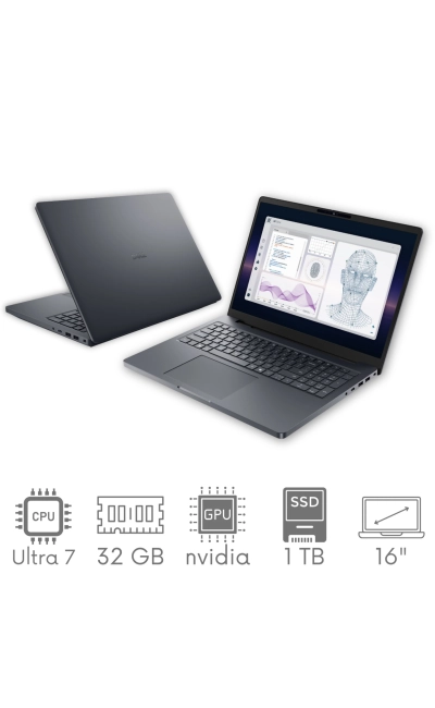 Dell Pro Max 16 Plus MB16250 Ultra 7 265HX 32GB 1TB SSD 16" FHD+ 1920x1200 RTX Pro 1000 8GB WiFi BT KAM Win11Pro Gw12mc