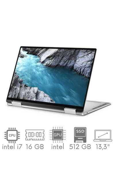 2w1 Dell XPS 7390 i7-1065G7 16GB 512SSD 13,3" FHD 1920x1080 X360 WiFi BT Kam Win10pl Gw12mc