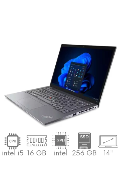 Lenovo ThinkPad T14s Gen 3 i5-1245U 16GB 256 SSD 14" FHD+ WUXGA 1920x1200 WiFi BT Kam Win11Pro GW12mc