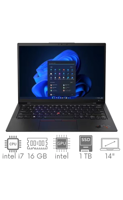 Lenovo ThinkPad X1 Carbon Gen 10 i7-1265U 16GB 1TB SSD 14" FHD+ WUXGA 1920x1200 WWAN 4G LTE WiFi BT Kam Win11pro GW12mc