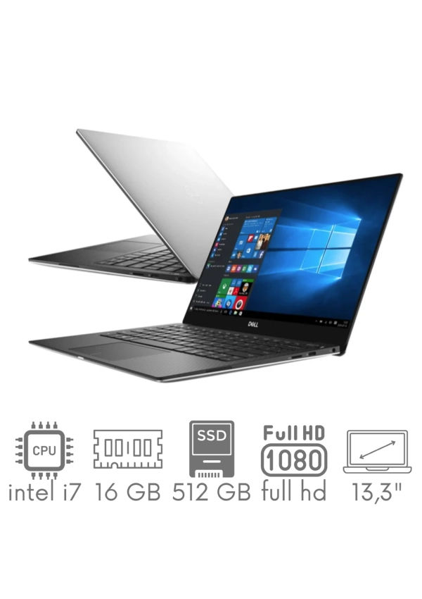 Bezramkowy ultrabook Dell XPS 9380 i7-8565U 16GB 512 SSD 13,3" 4K 3840x2160 WiFi BT Kam Win11 Gw12mc