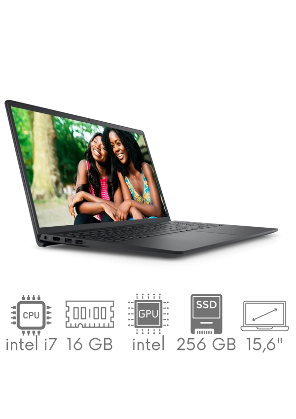 Dell Inspiron 3511 i7-1165G7 16GB 256 SSD 15,6" FHD 1920x1080 Kam WiFi BT Win11 gw12mc
