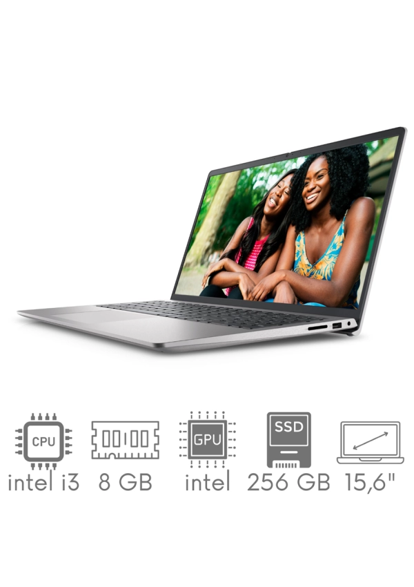 Dell Inspiron 3520 i3-1115G4 8GB 256GB SSD 15,6" FHD 1920x1080 120Hz Kam WiFi BT Win11 gw12mc