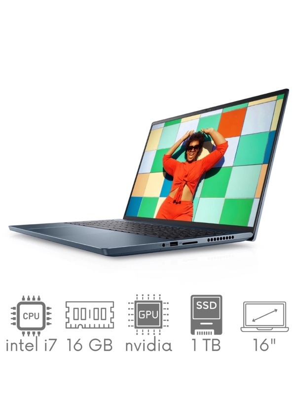 Dell Inspiron 16 Plus 7610 i7-11800H 16GB 1TB SSD 16" 3K 3072x1920 matt GeForce RTX 3050 4GB Kam WiFi BT Win11 gw12mc