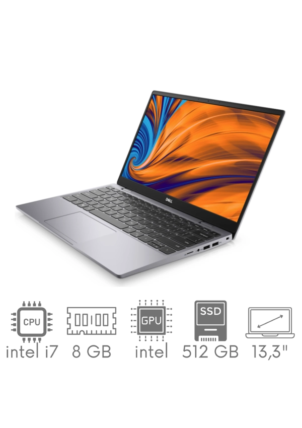 Dell Latitude 3330 i7-1255U 8GB 512SSD 13,3" FHD 1920x1080 KAM WiFi BT Win11Pro GW12mc