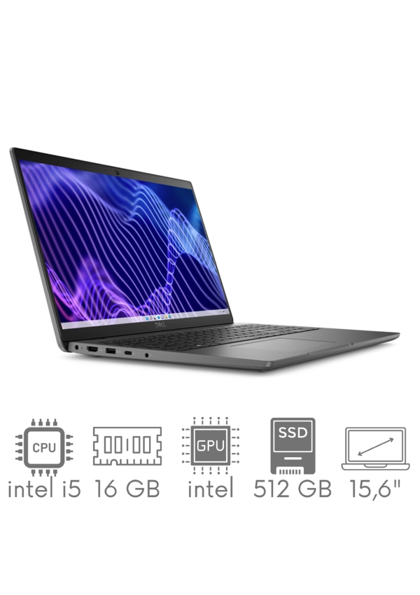 Dell Latitude 3540 i5-1235U 16GB 512 SSD 15,6" FHD 1920x1080 WiFi BT Kam Win11Pro GW12mc