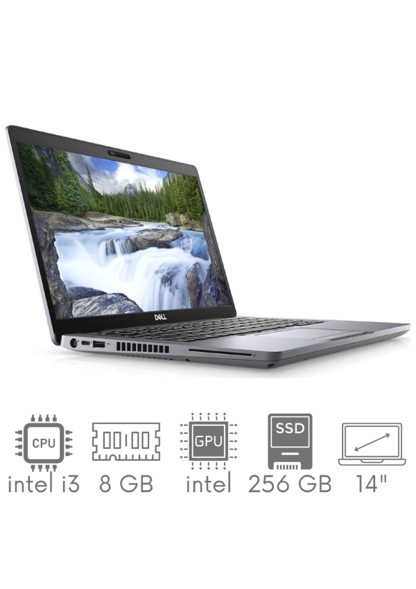 Dell Latitude 5410 i3-10110U 8GB 256SSD 14" FHD 1920x1080 matt WiFi BT Kam Win10Pro GW12mc