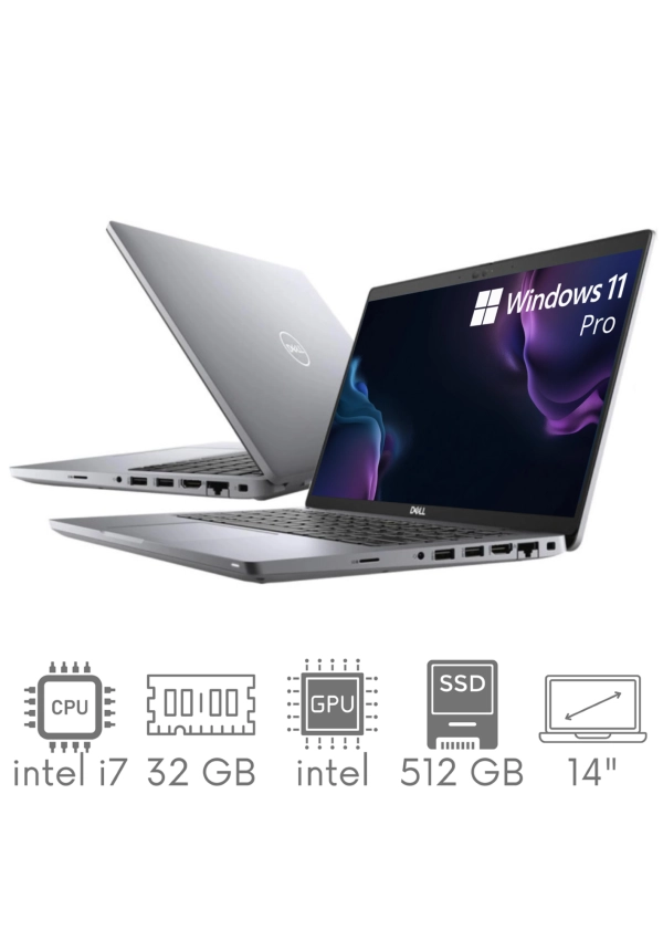 Dell Latitude 5410 i7-10610U 32GB 512SSD 14" FHD 1920x1080 WiFi BT Kam Win11Pro GW12mc
