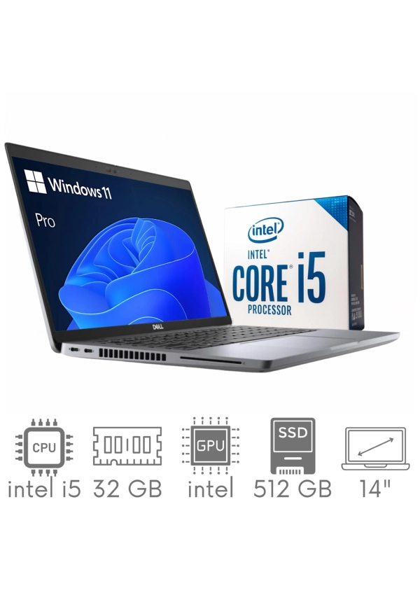 Dell Latitude 5420 i5-1135G7 32GB 512SSD 14" FHD 1920x1080 WiFi BT Kam Win11pro GW12mc