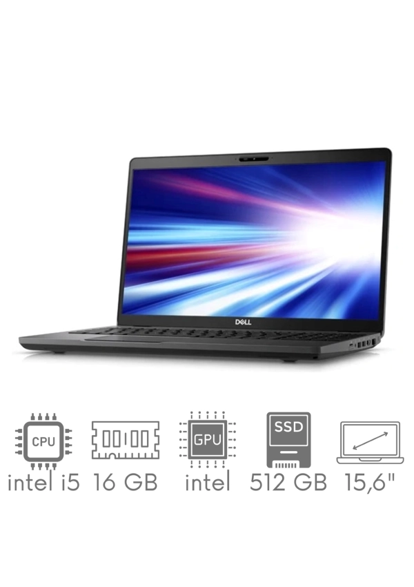 Dell Latitude 5500 i5-8365U 16GB 512GB SSD 15,6" FHD 1920x1080 Modem 4G LTE WiFi BT Kam Win10Pro GW12mc
