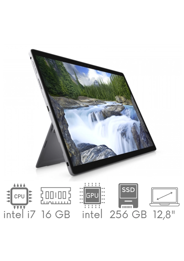 Tablet DELL Latitude 7320 Detachable i7-1180G7 16GB 256 SSD 12,8" FHD+ 1920x1280 Touch WiFi BT Kam Win11pro GW12mc