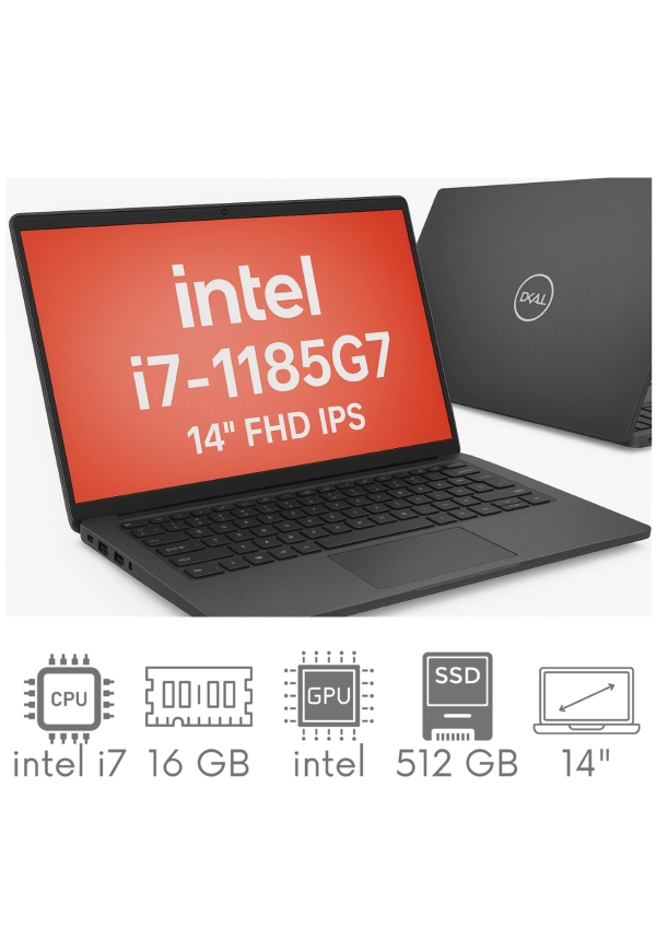 Dell Latitude 7420 i7-1185G7 16GB 512SSD 14" FHD 1920x1080 WiFi BT Kam Win11Pro GW12mc