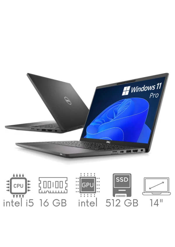 Dell Latitude 7420 i5-1135G7 16GB 512SSD 14" FHD 1920x1080 WiFi BT Kam Win11Pro GW12mc