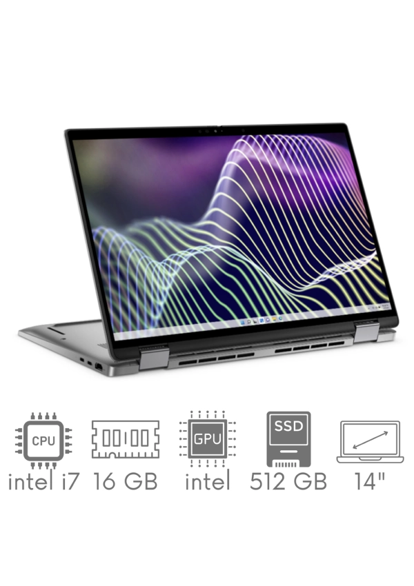 2w1 Dell Latitude 7440 i7-1365U 16GB 512SSD 14'' FHD+ 1920x1200 X360 WiFi BT Kam Win11Pro GW12mc