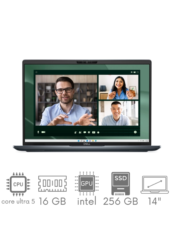 Superlekki Dell Latitude 7450 Ultralight Ultra 5 135U 16GB 256 SSD 14'' FHD+ 1920x1200 WiFi BT Kam Win11Pro GW12mc