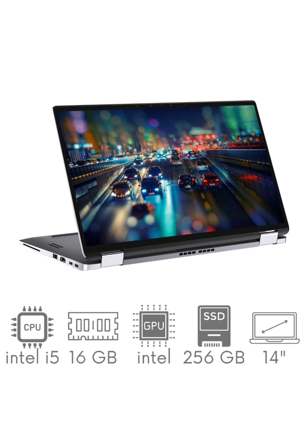2w1 Dell Latitude 9410 i5-10310U 16GB 256SSD 14" FHD 1920x1080 x360 WiFi BT Kam Win10pro GW12mc