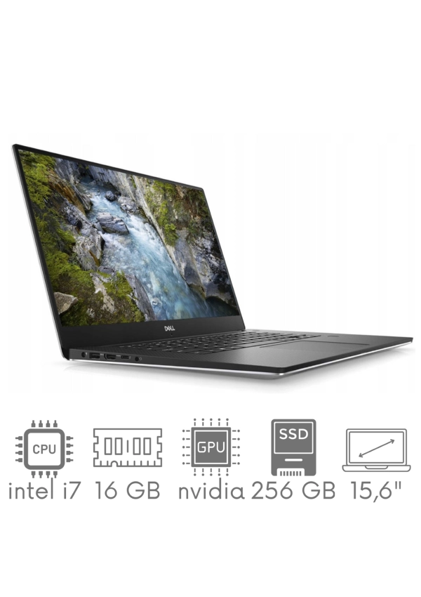 Stacja Graficzno-Robocza Dell Precision 5540 i9-9880H 16GB 256 SSD 15,6" FHD 1920x1080 QUADRO T2000 4GB WiFi BT Kam Win11Pro Gw12mc
