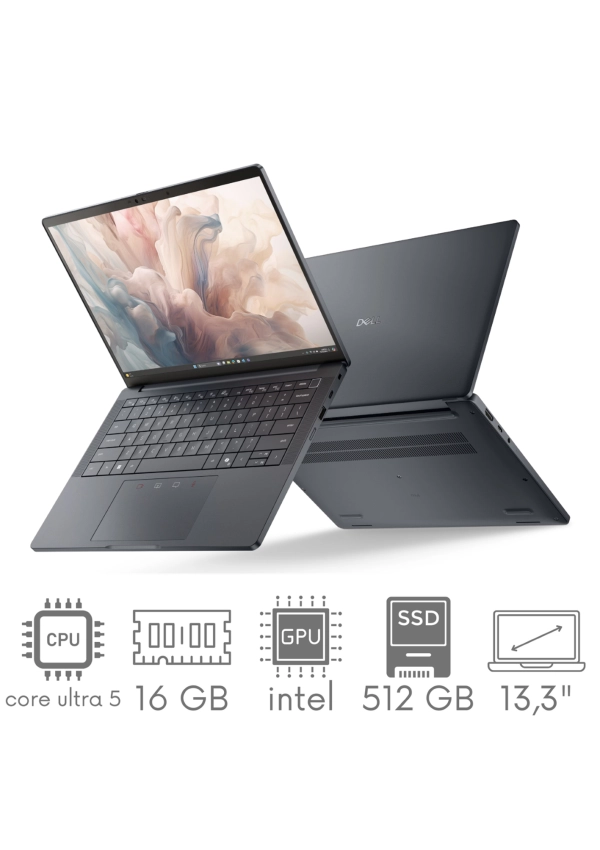 Dell Pro 13 Premium PA13250 Ultra 5 236V 16GB 512SSD 13,3" FHD+ 1920x1200 WiFi BT Kam Win11pro Gw12mc