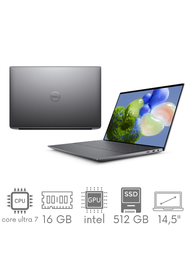 Dell XPS 14 9440 Ultra 7 155H 16GB 512 SSD 14,5" FHD+ 1920x1200 120Hz WiFi BT Kam Win11 PL Gw12mc