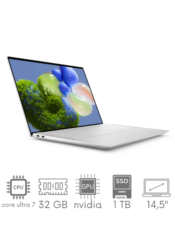 Dell XPS 14 9440 Ultra 7 155H 32GB 1TB SSD 14,5" FHD+ 1920x1200 120Hz RTX4050 6GB WiFi BT Kam Win11 PL Gw12mc