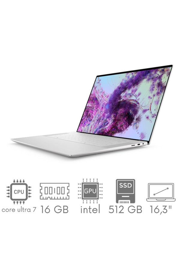 Dell XPS 16 9640 Ultra 7 155H 16GB 512 SSD 16,3" 4K UHD+ OLED 90Hz WiFi BT Kam Win11 PL Gw12mc