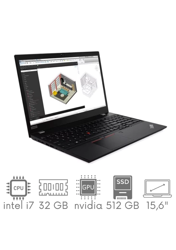 Lenovo ThinkPad P15s Gen 2 i7-1165G7 32GB 512 SSD 15,6" FHD 1920x1080 Nvidia T500 4GB WiFi BT Kam Win11Pro GW12mc