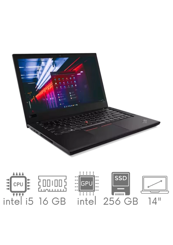 Lenovo ThinkPad T480 i5-8350U 16GB 256 SSD 14" FHD 1920x1080 WiFi BT Kam Win11Pro GW12mc