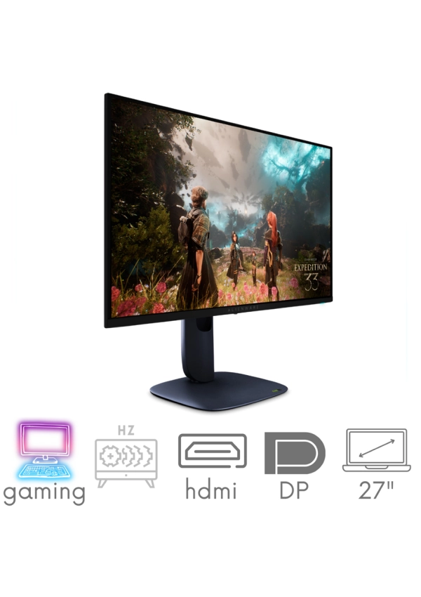 Dell Alienware AW2725Q - Gamingowy Monitor 27" QD OLED 4K UHD 3840x2160 16:9 240Hz 0,03ms