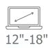 Laptopy wg rozmiaru matrycy