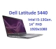 Dell Latitude 5440 i5-1345u 32GB 512SSD 14" FHD 1920x1080 matt WiFi BT Kam win11pro GW12mc