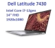 Aluminiowy Dell Latitude 7430 i7-1265U 16GB 1TB SSD 14'' FHD 1920x1080 WiFi BT Kam win11pro GW12mc