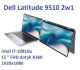 2w1 Dell Latitude 9510 i7-10810u 16GB 512 SSD 15" FHD 1920x1080 Dotyk KAM WiFi BT win10pro GW12mc