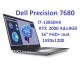 Stacja Graficzno-Robocza DELL PRECISION 7680 i7-13850HX 32GB 512SSD 16" FHD+ 1920x1200 NVIDIA GeForce RTX 2000 Ada 8GB WiFi KAM BT W11Pro gw12mc