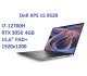 Ultrabook aluminiowy Dell XPS 9520 i7-12700H 16GB 512 SSD 15,6" FHD+ 1920x1200 RTX 3050 WiFi BT Kam win11 Gw12mc