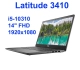 Dell Latitude 3410 i5-10310U 8GB 256SSD 14" FHD 1920x1080 Kam WiFi BT WIN10Pro Gw12mc