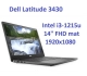 Dell Latitude 3430 i3-1215u 8GB 512SSD 14 FHD 1920x1080 matt Kam WiFi BT W11pro Gw12mc